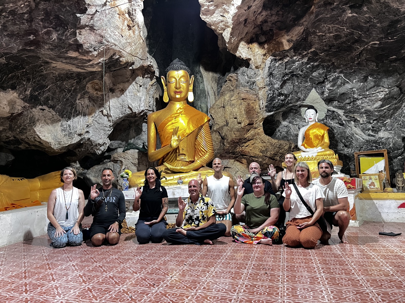 Mother of Buddha Cave interior in the Khanom hills